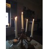 Lasumora Flameless Taper Candles Flickering with Remote Timer, LED Taper