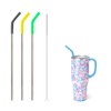3PCS Reusable Straws Replacement Compatible with Swig,Stainless Steel Straw with
