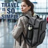 Dinictis Travel Backpack Carry on Flight Approved, Backpack Suitcase for