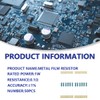 Innfeeltech 1 W 1% Tolerance 0.1 Ohm Metal Film Resistor