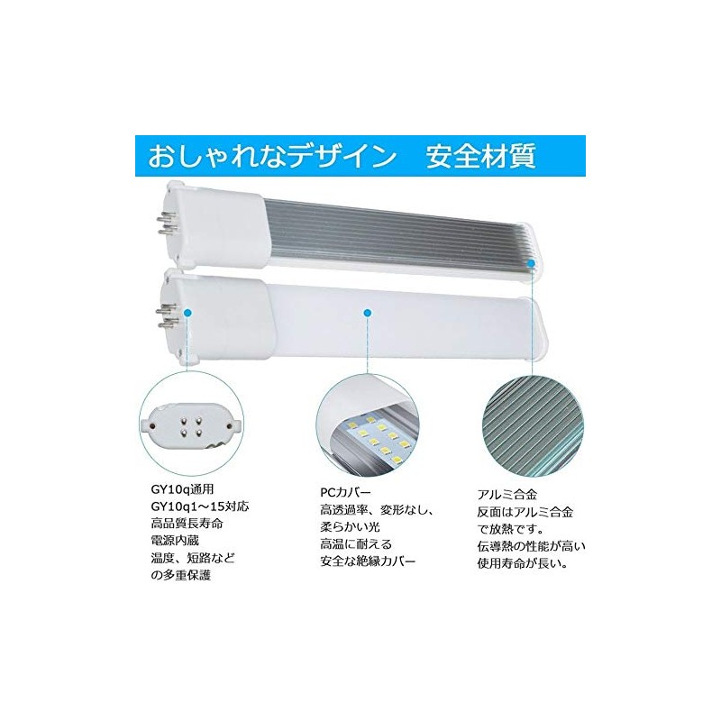 FPL28 Replacement LED Compact Fluorescent Light, Twice Brightness (Than Original