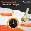 Uharbour 4X4 Rapid Air Down Tire Deflator with Gauge (0-75PSI)