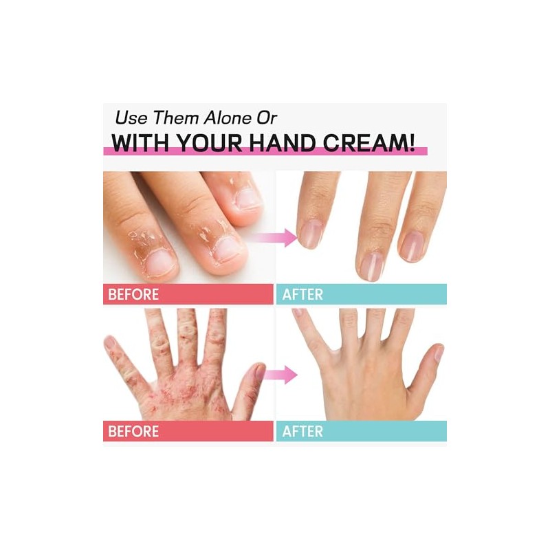 Guantes de gel humectantes, guantes humectantes de silicona para pantalla