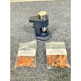 ORINCO FREE 20) Copper Ring Terminals + Large Gauge Hammer Crimper 1/0 to 8 AWG