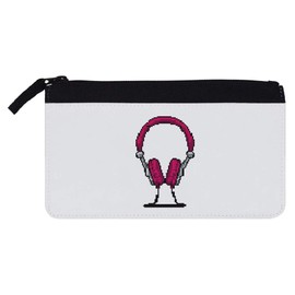 'Headphones Pixel Art' Pencil Case (PC00049515)