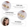 Mikinona 4Pcs Cartoon Heart Shape Hair Clips Hairpins for Adorable