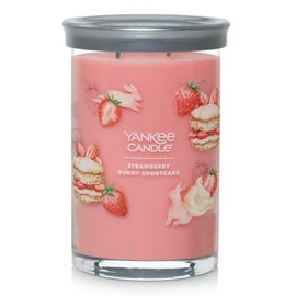 Yankee Candle Strawberry Bunny Shortcake Signature Tumbler, Pink
