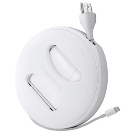 HumanCentric - Enrollador de cable para organizador de cargador MacBook, carrete de cable para cargadores MacBook, funda de carga para Mac de 45 W, 70 W, MagSafe, Apple MacBook Pro + protector de