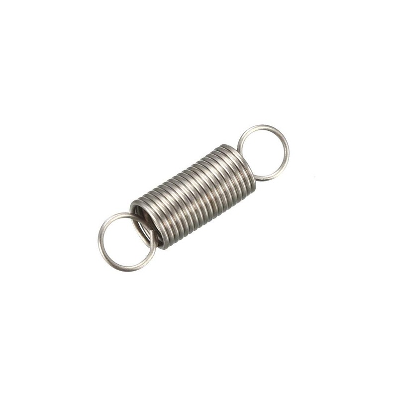 sourcing map Extended Tension Spring Wire Diameter 0.016", OD 0.16",