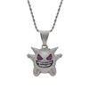 Pendant Necklace Alloy Funny Devil 60cm Stainless Steel Chain Exquisite