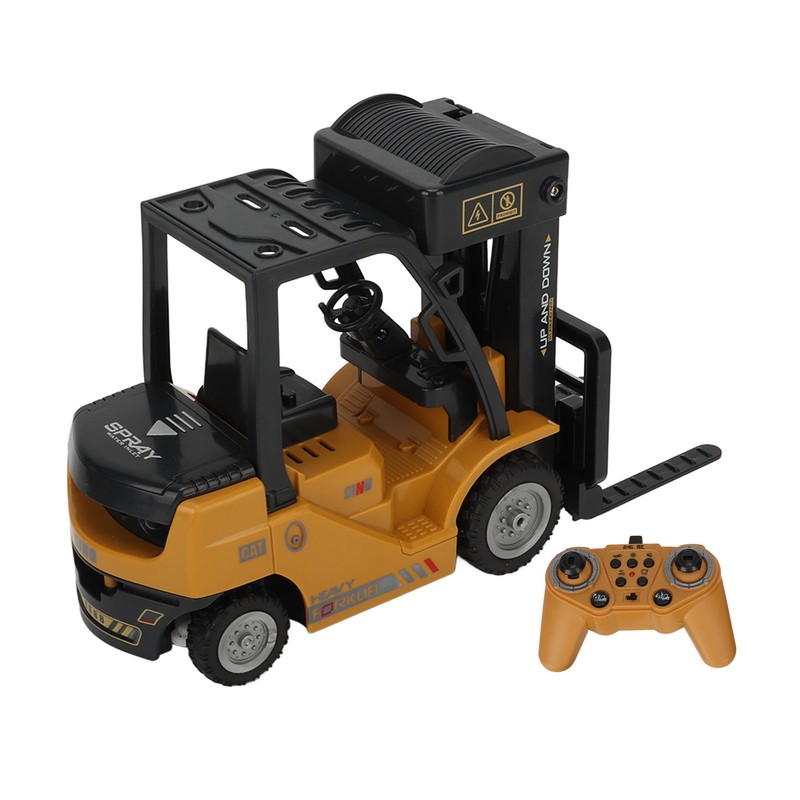 2.4GHZ RC Forklift Construction Truck Spray Realistic Impact Resistance RC
