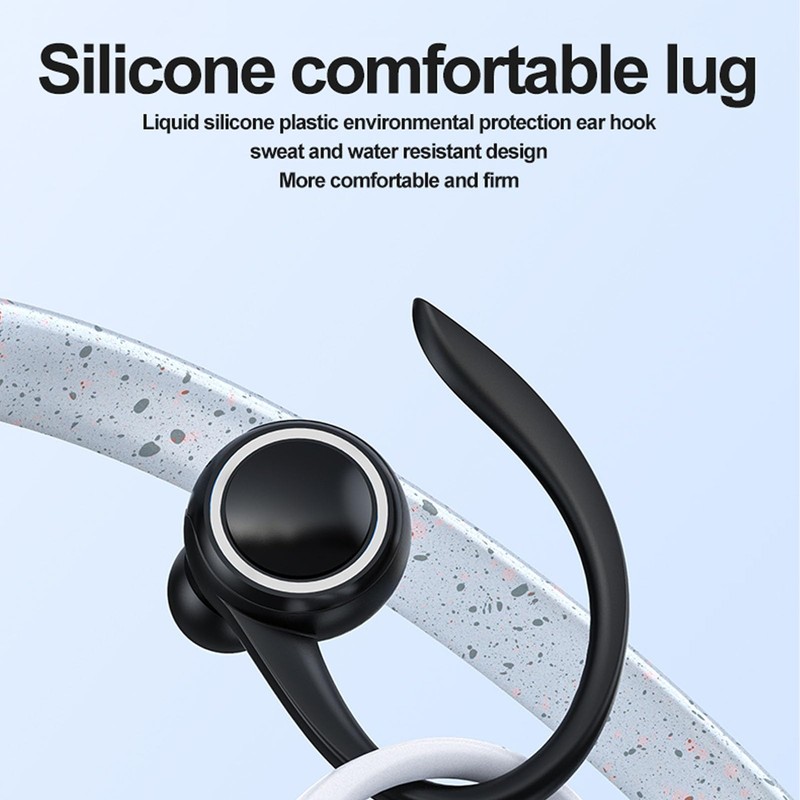 Bluetooth Earbuds, Wireless Single Ear Hands-Free Headset with Ear Hook,