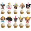 Dog Birthday Party Decorations Set - 40 Pcs Pet Themed