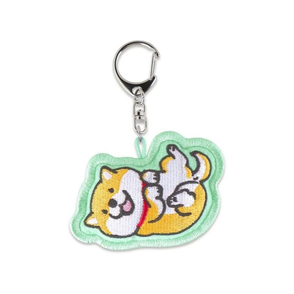 Mind Wave Cute Character Embroidered Key Chain, Shiban Gorin