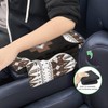 Wanyint Southwest Aztec Black Brown Car Center Console Cover Comfortable