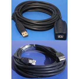 PCCABLES.com USB 2.0 COMPUTER Cable LONG TYPE A to TYPE B Cable 30FT Kit