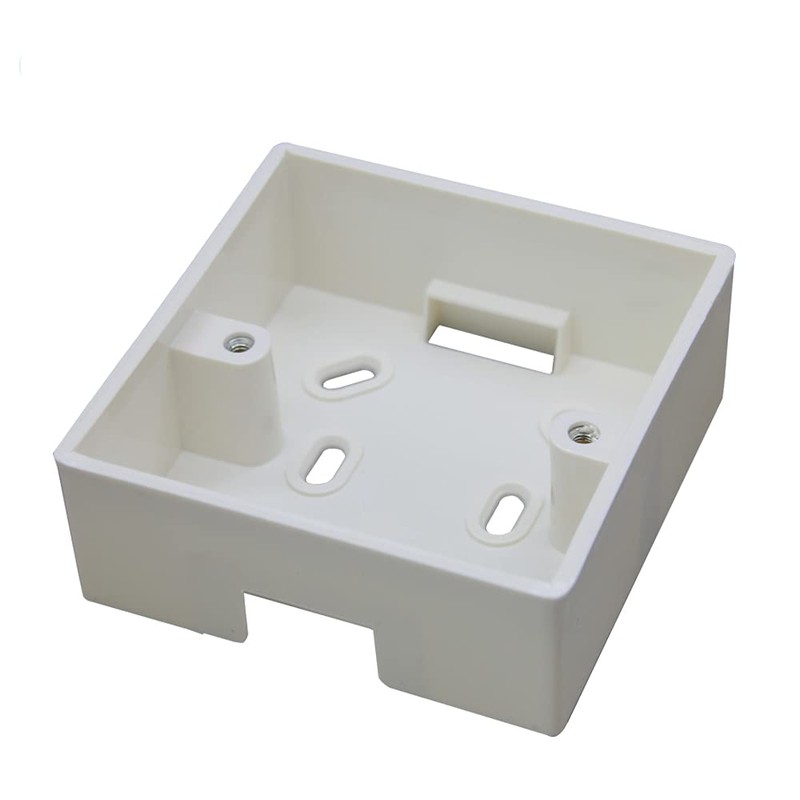Beok surface-mounted box for underfloor heating thermostat, surface-mounted housing for
