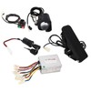 24V 500W Brushed Controller Foot Pedal Front Lamp Lamp Switch