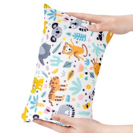 Winmany Small Pillow 11 x 7 Inch Removable Washable Printed Mini Pillow Small Pillow for Baby Toddler Pets Travel Neck Lumbar and Knee Support (28 x 18 cm, Animals, 1)