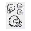 4 x 'Woolly Mammoth' Temporary Tattoos - Water Resistant, Skin-Safe,