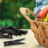KADAX Clothes Pegs, 20 x Sturdy Plastic Clips, Colourful Sock