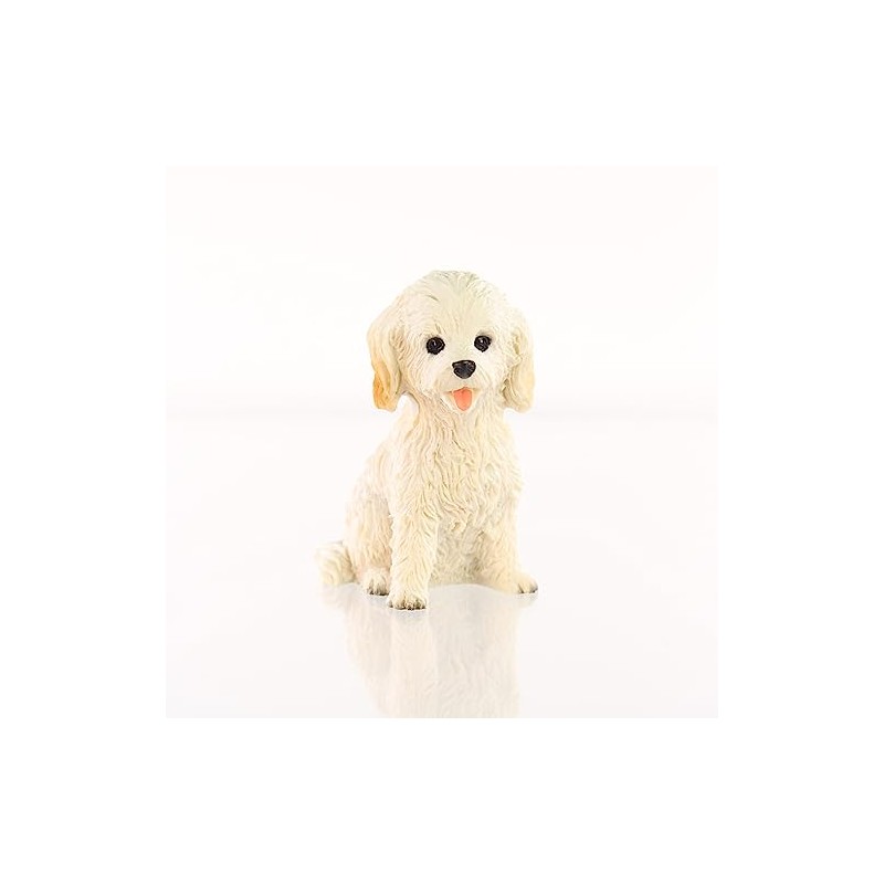 Conversation Concepts Cockapoo White Tiny One Figurine (White)