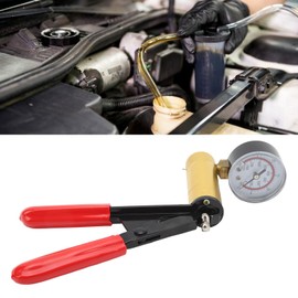 Manual Vacuum Pump for Bicycle Car Truck Hand Vacuum Pump Tester Kit with Vacuum Gauge Adapter Brake Clutch Bleeding Tool