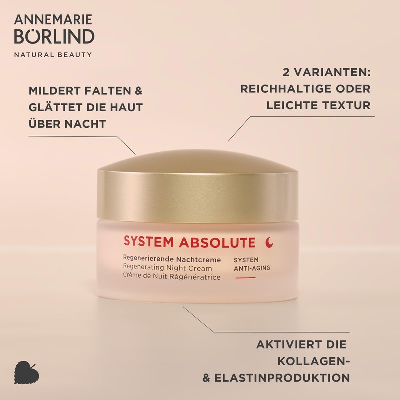 ANNEMARIE BÖRLIND System Absolute Night Care Set X-Mas - Regenerating