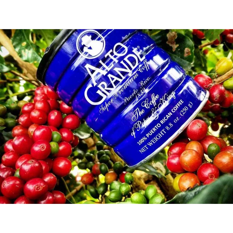 Alto Grande Coffee Super Premium Ground Coffee From Puerto Rico,
