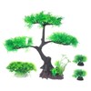 COLLBATH Freshwater Aquarium Plants Fish Tank Artificial Plants Set Realistic
