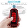 Tukellen for Nissan Key Fob Cover, Premium TPU Plated Case