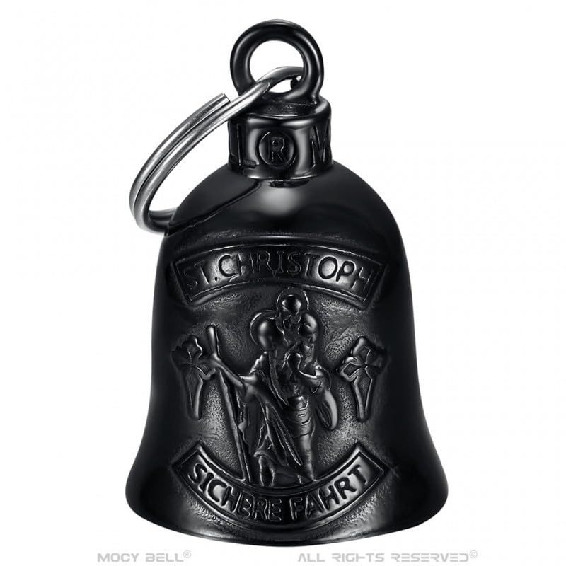 MOCY BELL - Clochette Moto St. Christopher Safe Ride Allemand