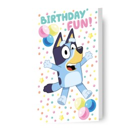 bluey, generic, birthday card