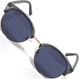 Berkut Fashionable Sunglasses, Unisex, Fashionable Glasses, Large, Eye Friendly, Small Face, Lightweight, 3. Clear black x light smoke