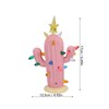Cactus Figurine Resin Home Decor Plant Cactus Christmas Tree with