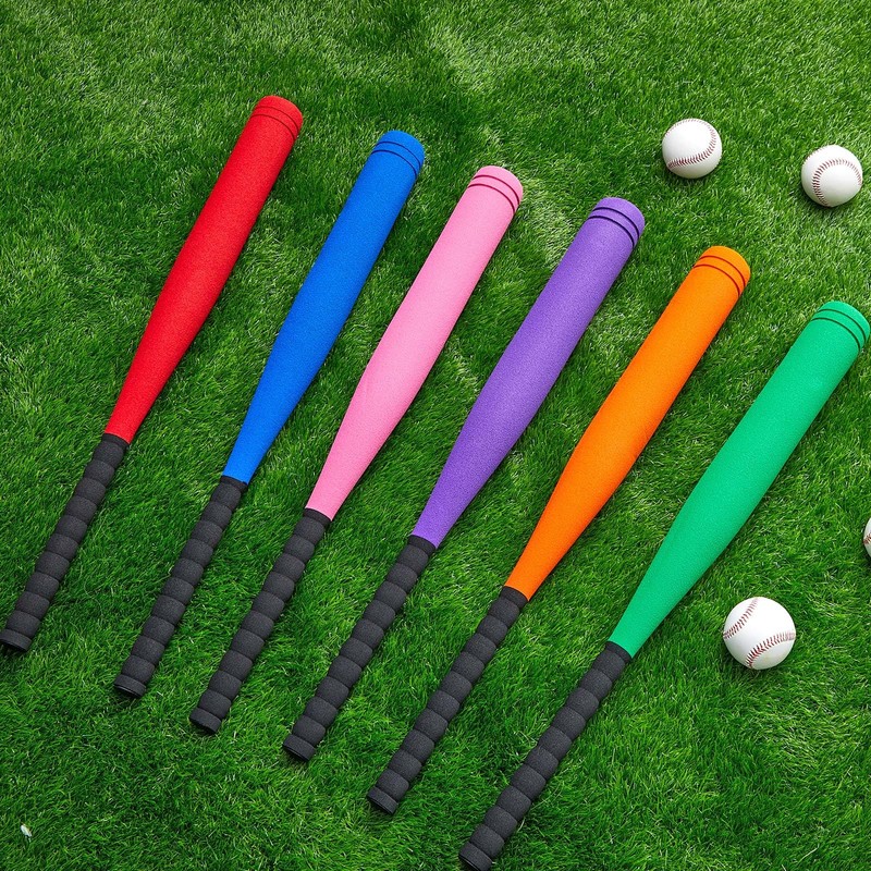 Seenelling 6 Pcs 29 Foam Baseball Bat PE Equipment for