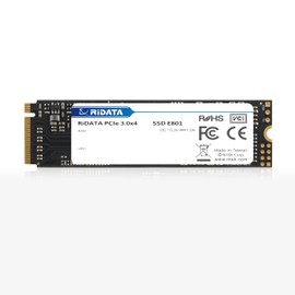Ridata E801 512GB NVMe M.2 PCIe Gen3x4 2280 SSD Internal Solid State Drive 3D NAND Read Upto 2200MB/s Write Upto 1800MB/s