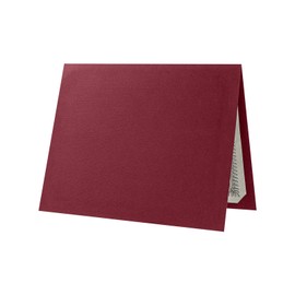 LUXPaper Certificate Holders for 8 1/2 x 11 Certificates or Documents in 100 lb. Burgundy Linen, Display Folder for Paper Awards, 25 Pack, Holder Size 9 1/2 x 12 (Burgundy)