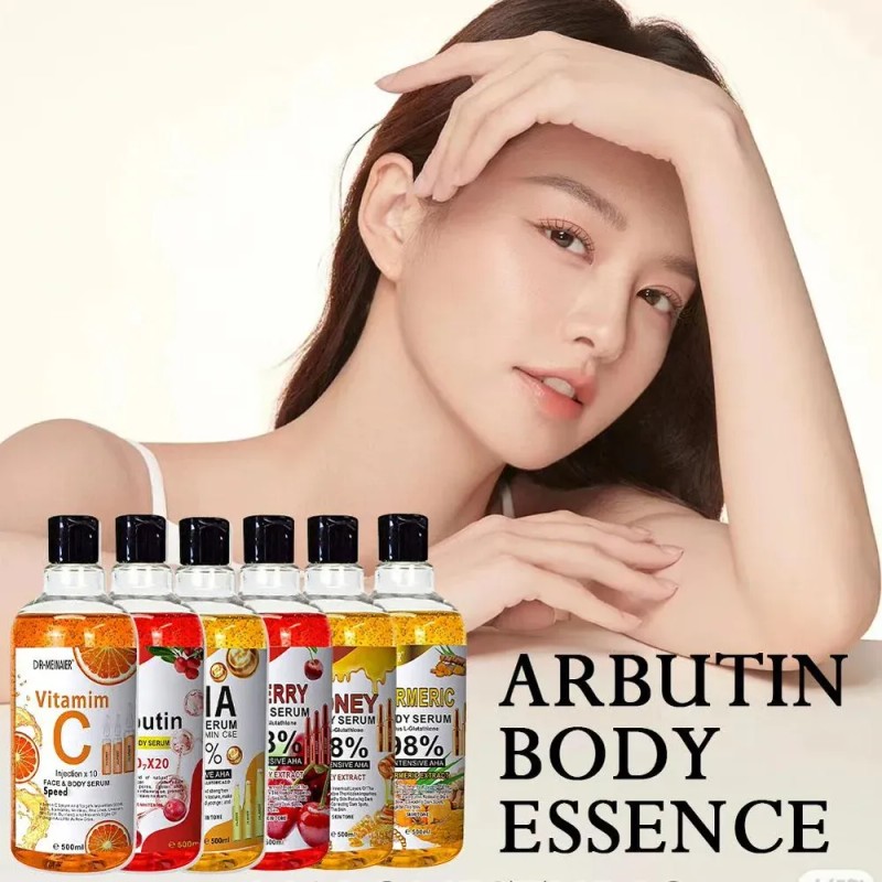 * Sérum Facial Y Corporal Aha Con Vitamina C Y