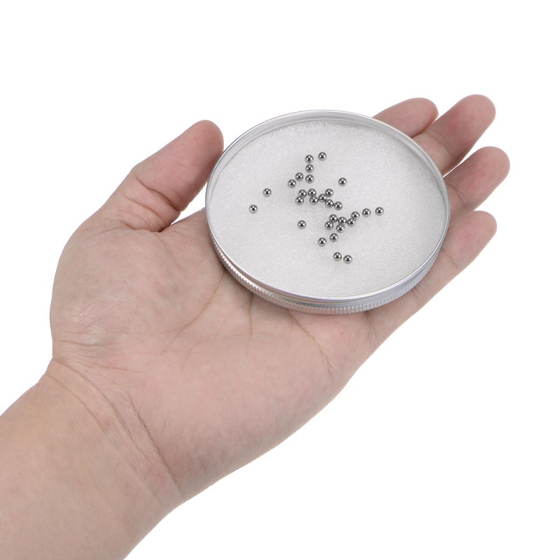 sourcing map 30pcs Precision Balls 1/8 Inch Diameter G10 Chrome