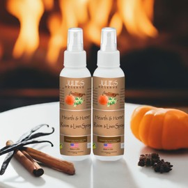 2 Pack Hearth & Home Room and Linen Spray Autumn Pumpkin Spice Latte, 4 Fl Oz
