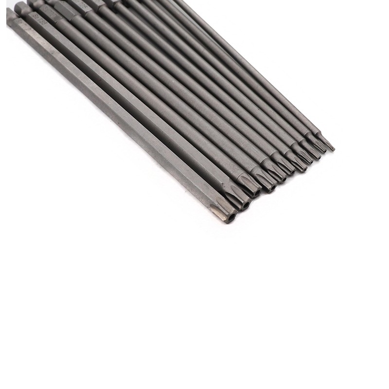 11pcs Torx Driver Set, 1/4 Inch Hex Shank, 150mm Long