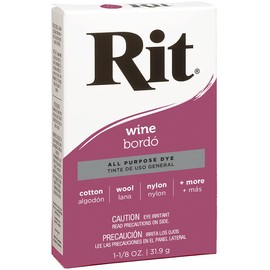 Bulk Buy: Rit Dye Powder Wine 3-10 (6-Pack)