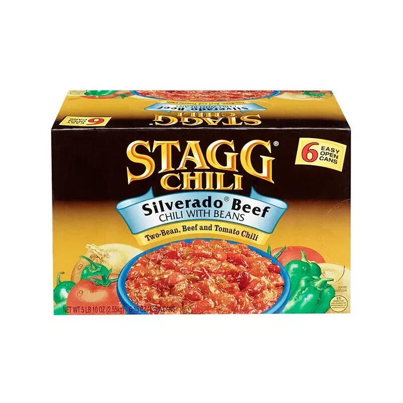 Stagg 2 Pack - Stagg Silverado Beef Chili with Beans