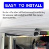 Garage Door Seals Bottom Rubber Weather Stripping Kit Seal Strip