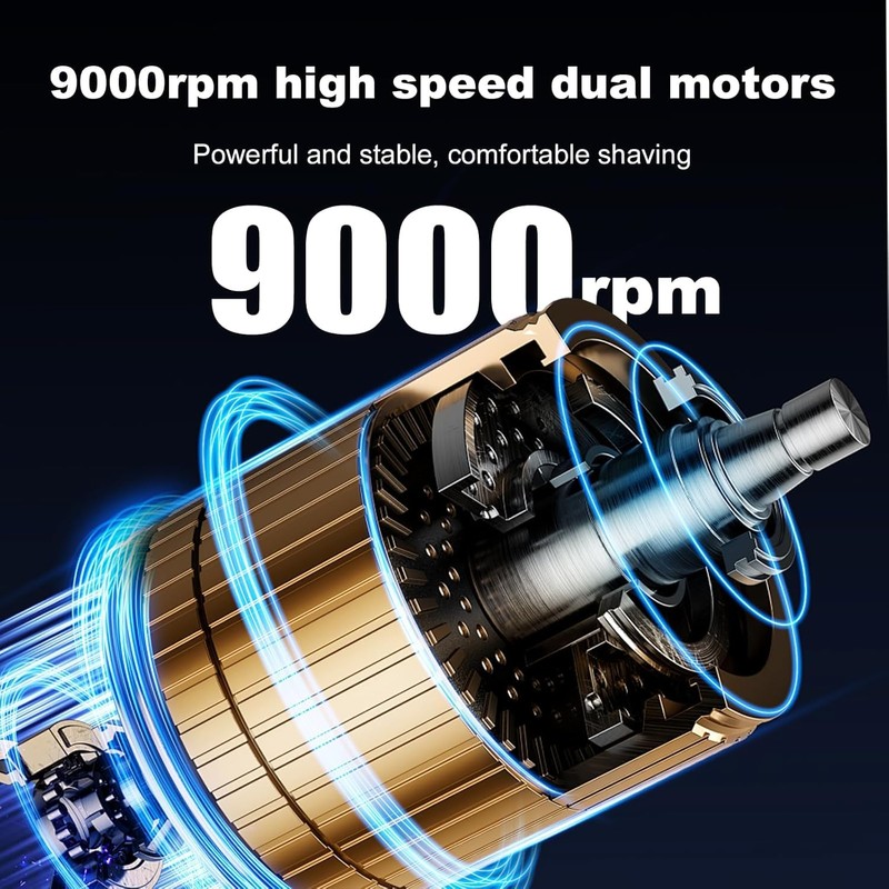 Mini Electric Shaver - USB C Fast Charge Portable Small