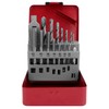 QWORK® 16-Piece Professional Tap and Drill Set, M3-M12 Tap Set,