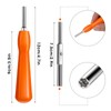 Gamebit Security Screwdriver, Double-Ended 3.8mm 4.5mm Gamebit Screwdriver Bit Set