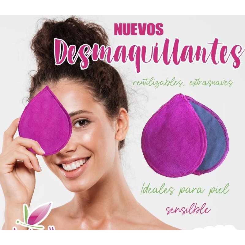Lubella Toallitas Desmaquillantes De Tela Lubella (6 Piezas)