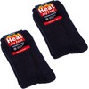Brubaker 2 pairs of Heat my Feet thermal socks, darkblue,